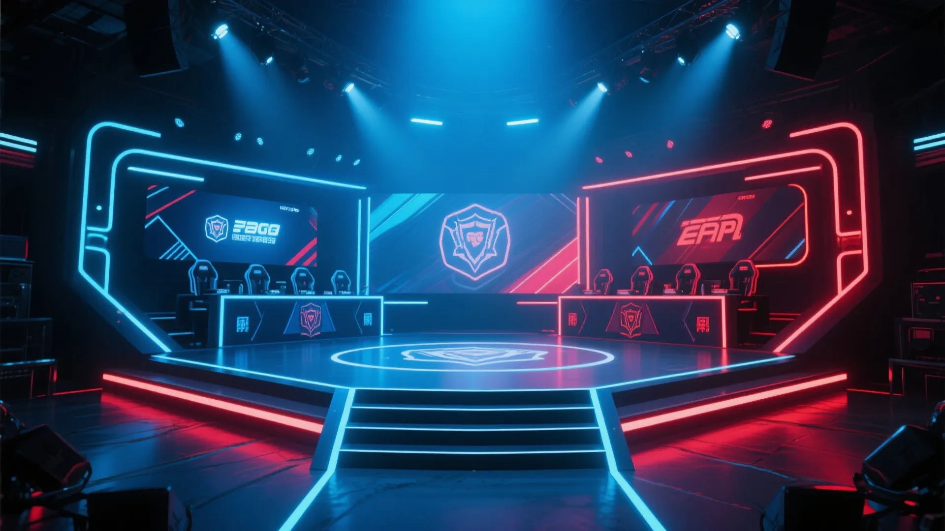 英雄联盟赛事直播现场