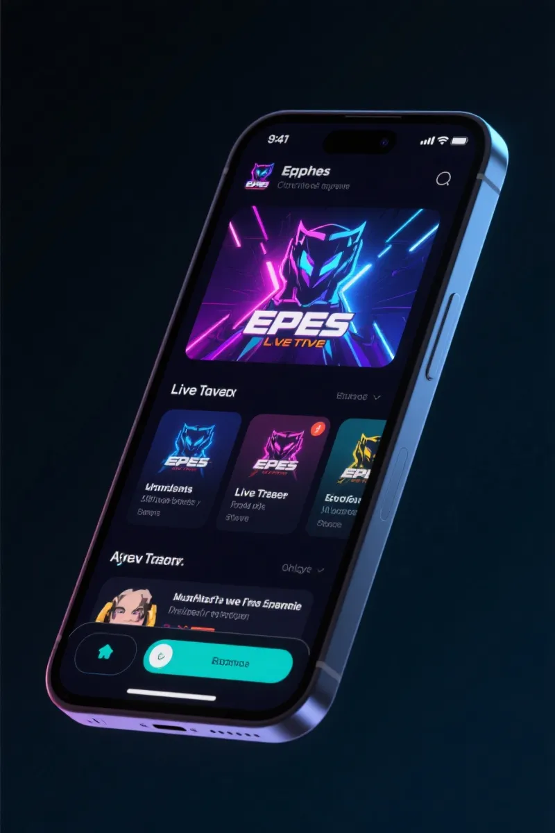 英雄联盟直播 App 界面展示